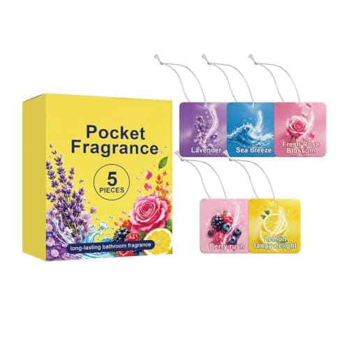 Home Fragrance Sachets 5 Pack Odor Eliminator Air Freshener Fragrance