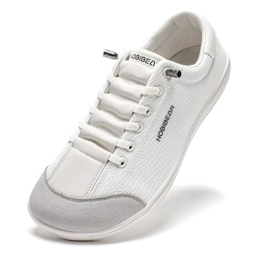 HOBIBEAR Unisex Wide Toe Trainers for Men Women Outdoor Trail Running Minimalist Walking Shoes Lightweight and Breathable