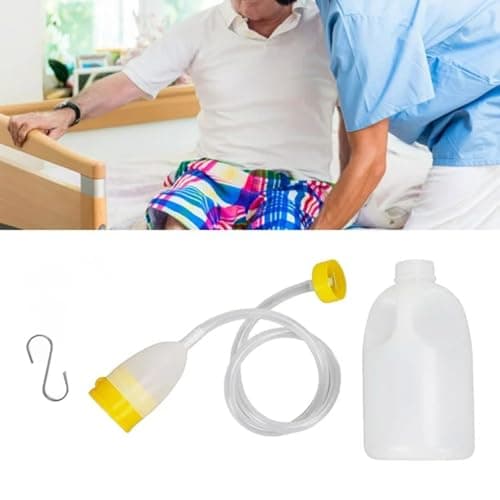 Hiking Chairs Folding Lightweight Mens Urinal Bottle Tight 1700ml Thicken Lightweight Deodorization Pee Container Men For Male For Travel Stainless Steel Camping Pot (Yellow, 21cm)