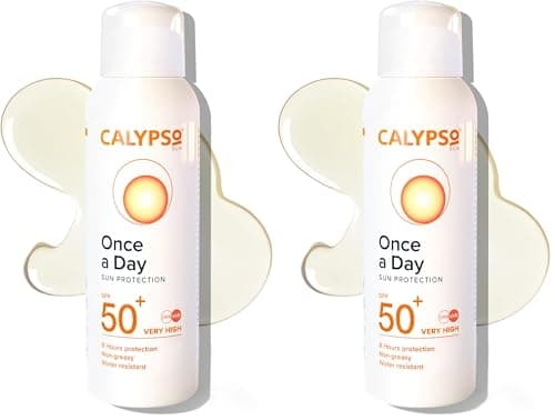 Calypso Once a Day Sun Protection SPF 50 (Pack of 2)
