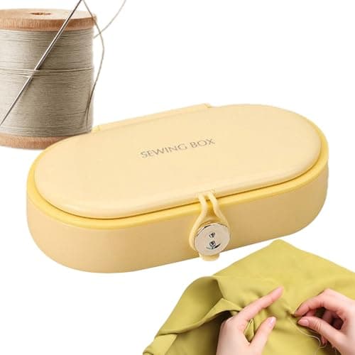 Small Sewing Kit Travel Size Double Layer Case