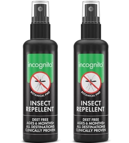 Incognito Mosquito Repellent Spray Natural DEET Free 2 x 100ml