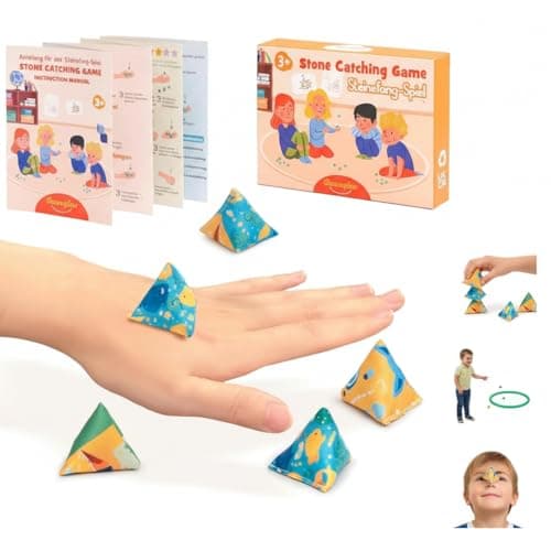 Dawnglow 5 Soft Sensory Beanbags Toy with 28 Table & Floor Games