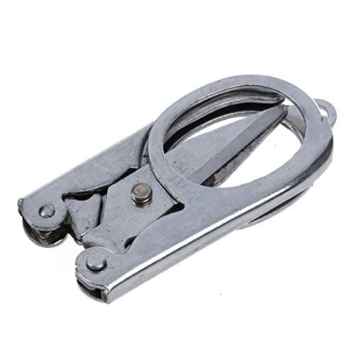 No.333 Convenient Travel Folding Safety Metal Scissors 3 Inch – Pack of 2