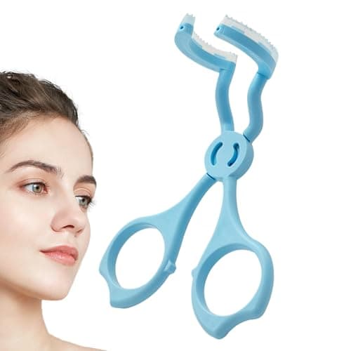 Eyelid Opener Tool - Color Soft Eye Lens Wearing Tool - with Integrated Soft Silicone Strip Portable Beginner Eyelid Opener Solution for Travel Use