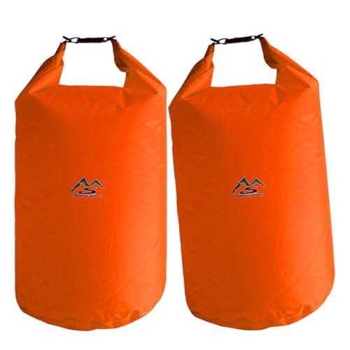 2PCS Waterproof Dry Bag Set, 20L Rucksack Liner, Dry Sack Waterproof Bag