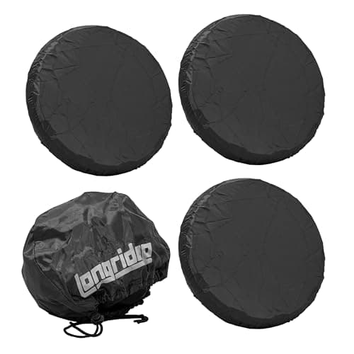 Longridge Golf Trolley Wheel Cover, Black