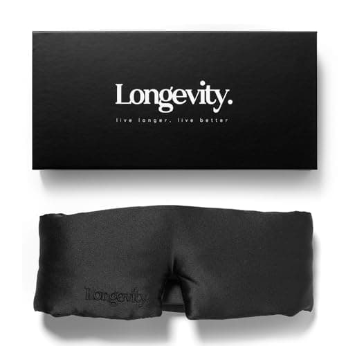 Longevity 100% Mulberry Silk Eye Mask for Sleeping