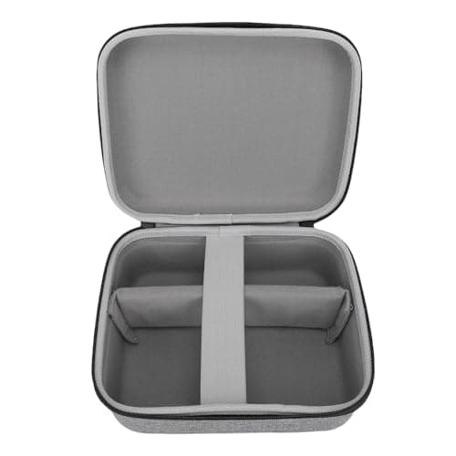 AKLOSIPY Projector Hard Carrying Case for MoGo 4 MoGo 3 Pro PLAY6 International Version — Nylon + EVA Travel Storage Bag with, Rubber Handle & Customizable Interior