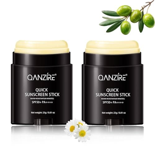 2PCS Spf 50 Sunscreen Stick - PA++++ Waterproof & Sweat-resistant Sunblock