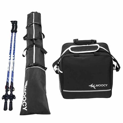 Generisch Snowboard Bag, Ski Carry Boxes for Air Travel, Road Trips