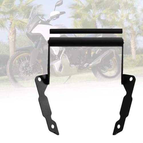 GPS Mount Horizontal Bar for Honda XL750 Transalp 2023+, Shock-Absorbing Aluminium Extension Bracket for Phone & Sat Nav, Black
