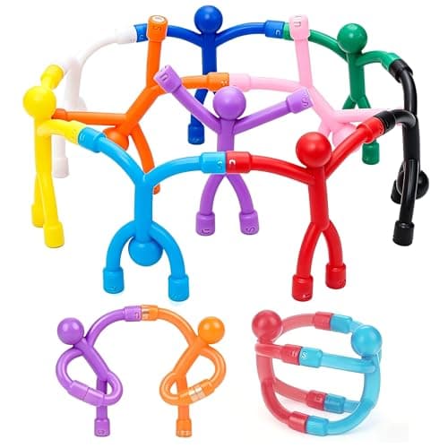 Magnetic Fidget Travel Toys for Kids Age 3-8 Year Old, 12Pcs Magnet Figures