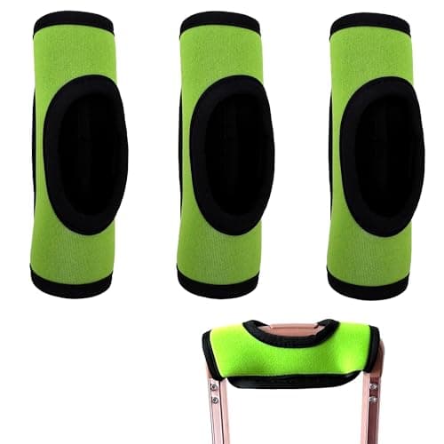 KOSTOO Neoprene Luggage Handle Wrap Soft Grip Handle Cover Luggage Identifier with Hollow Design for Suitcases Luggage Travel Accessories (3 PCS Green)