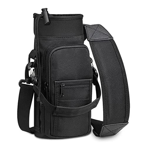 SITHON Water Bottle Carrier Bag with Adjustable Shoulder Strap