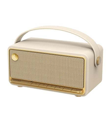 Edifier MP330 Portable Bluetooth Speaker with Hi-Res Audio, 40W RMS, Ivory