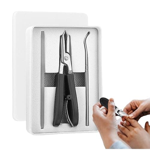 Angled Nail Clippers Slant Cutter Tool Stainless Steel