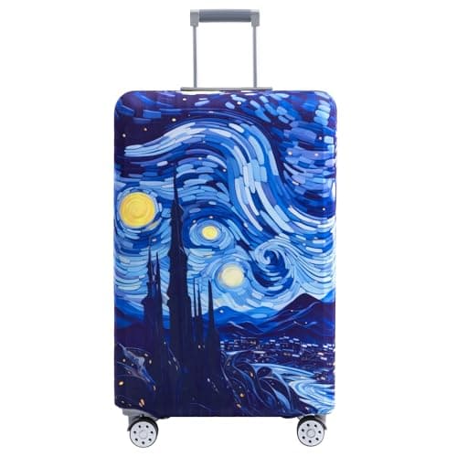 Travelkin Luggage Covers For Suitcase Tsa Approved Suitcase Cover Protector, Galecy, L