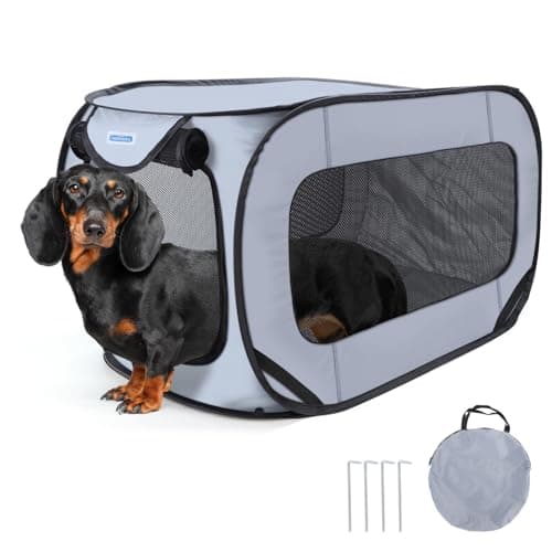 Nobleza Portable Pop-Up Pet Playpen with Sun Protection Waterproof
