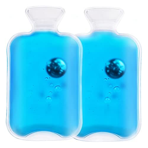 Vicloon Reusable Hand Warmers, 2PCS Instant Hand Warmers, Reusable Gel Click Heat Pads for Cold Hands Heat Pads Pocket Warmers