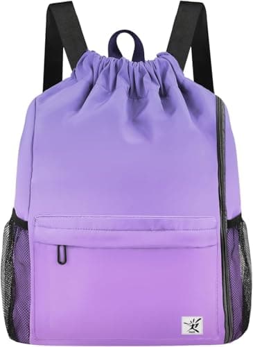 Risefit Waterproof Swimming Bags Drawstring Gym Bags Beach Bags Backpacks for Adults