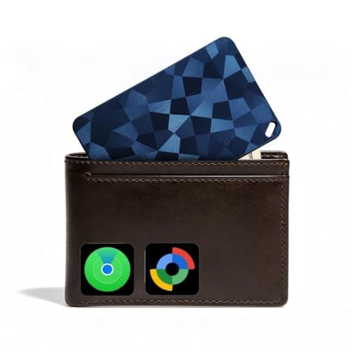 Rechargeable Wallet Tracker Card for Android or iOS, 1.6 mm Ultra Slim, Works with Apple Find My Compitable with Google Find Hub App, Smart Card for Passports/Luggage/Keys/Backpack