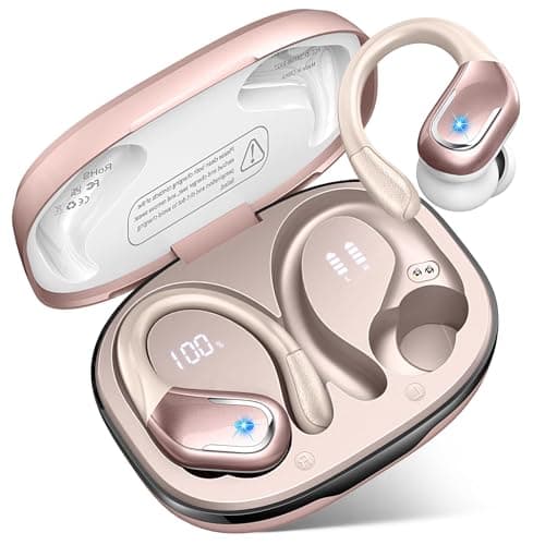 Wireless Earbuds Sport, 75Hrs Bluetooth 5.4 Headphones Stereo Bass Ear Buds
