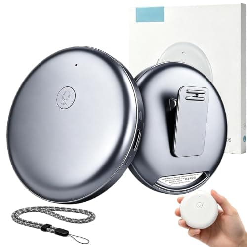 Wearable AI Translator Device, Language Translator Device (Black)