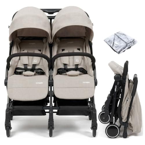 Puggle City Traveller Double Pushchair (Cashmere)