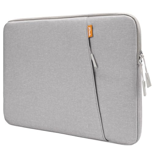 JETech Laptop Sleeve for 13-14 Inch Devices, Light Grey