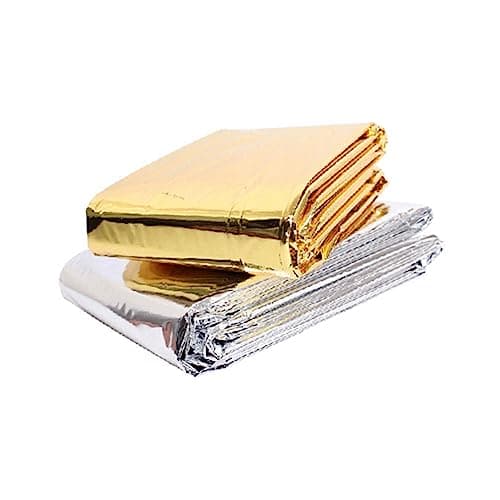 Foil Emergency Blanket Reflective Thermal Blanket for Outdoor Survival