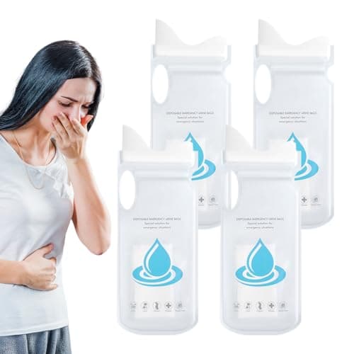 Urine Bags for Travel Unisex Spill-Proof Large Urinals