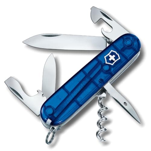 Victorinox Spartan Swiss Army Knife - 12 Function Multitool, Blue