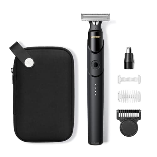 Xpert T Magnetic Electric Beard Trimmer for Men, Black