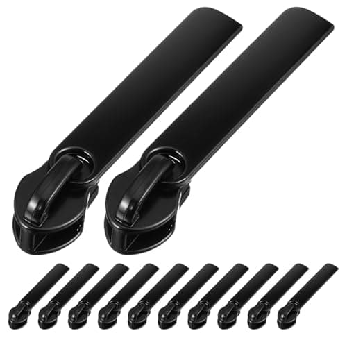 Zipper Pulls Nylon Double Layer 6 Pairs Heavy Duty