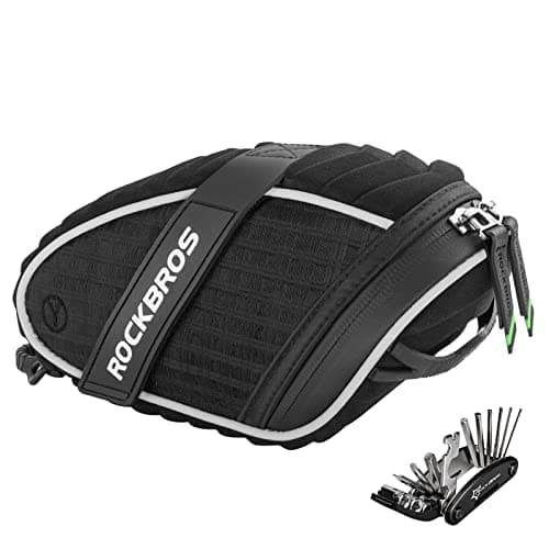 ROCKBROS Saddle Bag with Multifunctional Bike Multi Tool
