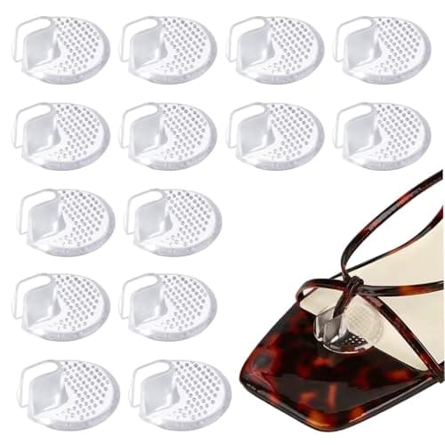 7 Pairs Silicone Thong Sandal Toe Protectors,Soft Flip Flop Gel Cushions Use for Inserts Guards,Gel Toe Posts Cushion for Men Women