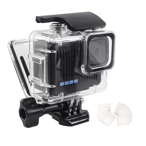 FitStill 45M/148FT Waterproof Case for Go Pro Hero 4K (2024), Protective Underwater Dive Housing Shell with Bracket Accessories