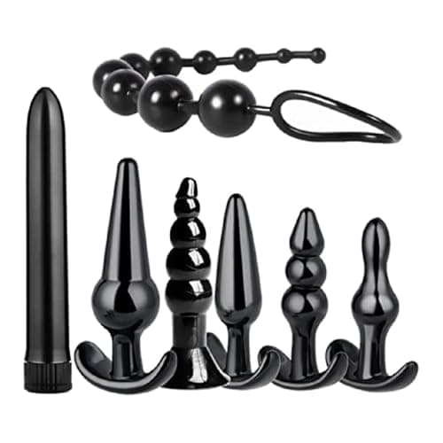 7 Pcs Black Couple Hip Trainer for Exercise