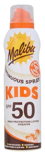 Malibu Sun Kids SPF 50 Continuous Lotion Spray, 175ml
