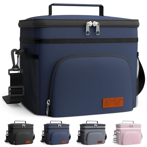 HOTOR Insulated Lunch Box for Men Women Leak-Proof Cooler Lunch Bag