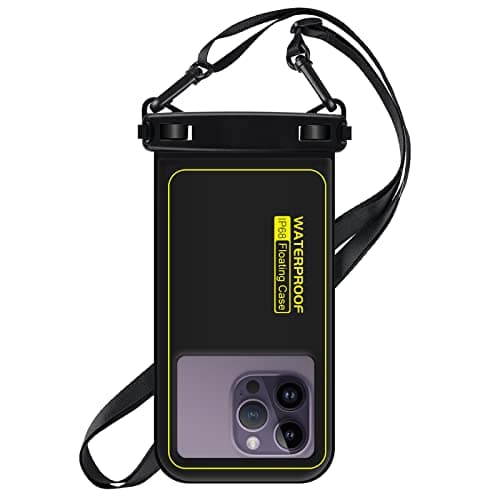 MR.LUYU Floating Waterproof Phone Pouch, IPX8 Dry Bag Case Up to 6.7"
