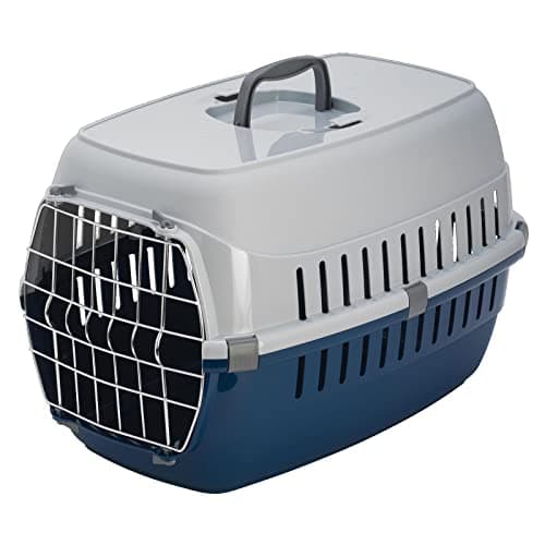 CAT CENTRE Pet Transport Carrier, Cat Dog Kitten Puppy Travel Box Cage