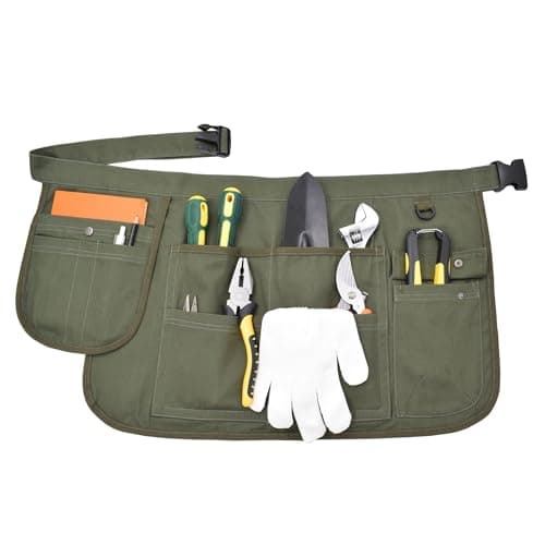 Nanxson Canvas Gardening Apron for Women Men, Garden Tool Belt