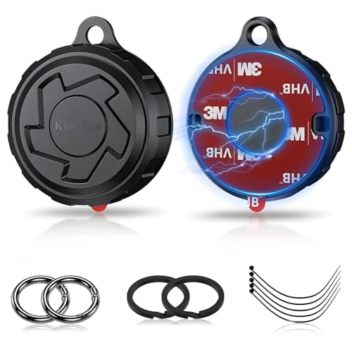 2PCS Magnetic Airtag Holder,IP68 Waterproof Magnet Holder Adhesive Mount