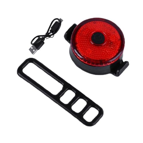Yanayi Back Light for Bike - USB Rechargeable Bike Taillight | Waterproof 3 Modes Cycling Safety Taillight for Riding Scooter Commuting Road Travel Biking Men Women Trip