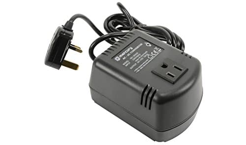Mercury Step‑Down Voltage Converter 230 V→110 V 100 W UK Mains Power Adapter BS1363 Plug Travel & Home Use Ideal for Laptops, Shavers & LED TVs – Compact & Reliable
