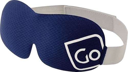 Go Travel Dreamer Sleep Eye Mask & Earplug Set - for Flights, Dark Blue