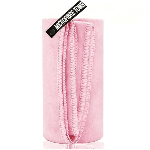 KANGSIT Microfibre Towel, Pink, 80x40cm