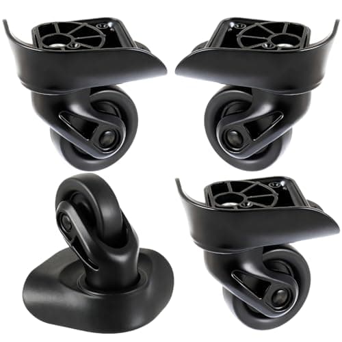 cddcwz 2 Pairs Suitcase Replacement Wheels,Replacement Wheels Spare